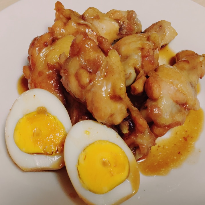 さっぱり!手羽元の甘酢煮(*´∀`)♪